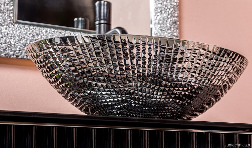 Накладная раковина Armadi Art NeoArt 815 51 серебро, овальная