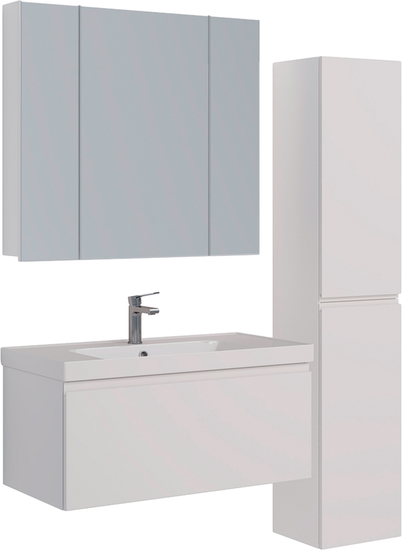 Зеркало-шкаф Lemark Universal 100