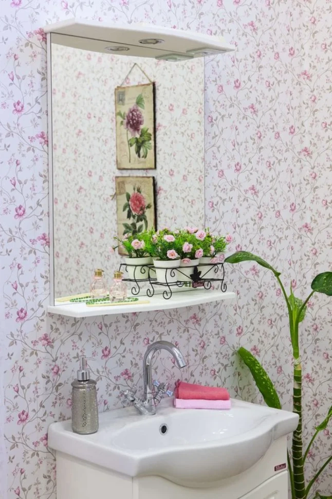 Зеркало Sanflor Софи 60, с полкой