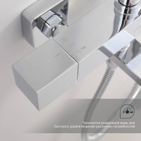 Душевая стойка Splenka S224 S224.26 с термостатом, хром