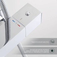 Душевая стойка Splenka S224 S224.26 с термостатом, хром