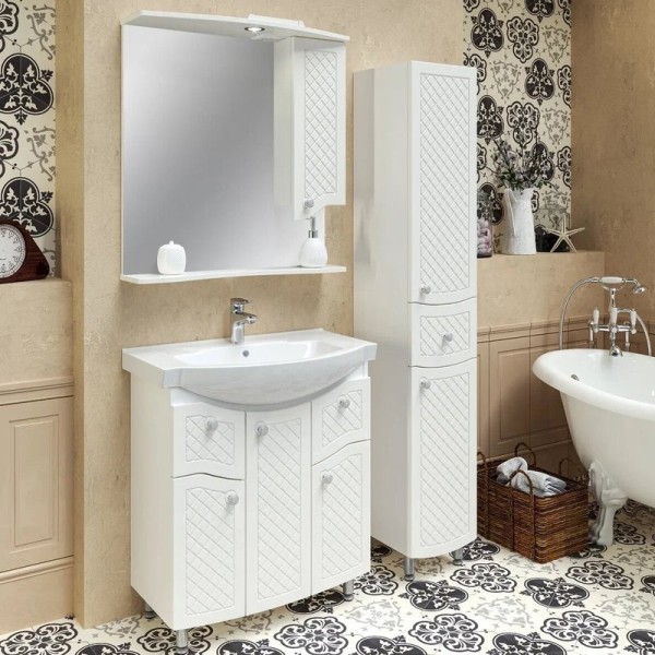 Мебель для ванной комнаты Runo Милано 75