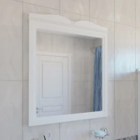 Зеркало Caprigo Borgo 80 белое Зеркало Caprigo Borgo 80 белое