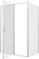 Душевой уголок Allen Brau Priority 140x100, профиль серебро браш, стекло прозрачное