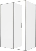 Душевой уголок Allen Brau Priority 140x100, профиль серебро браш, стекло прозрачное