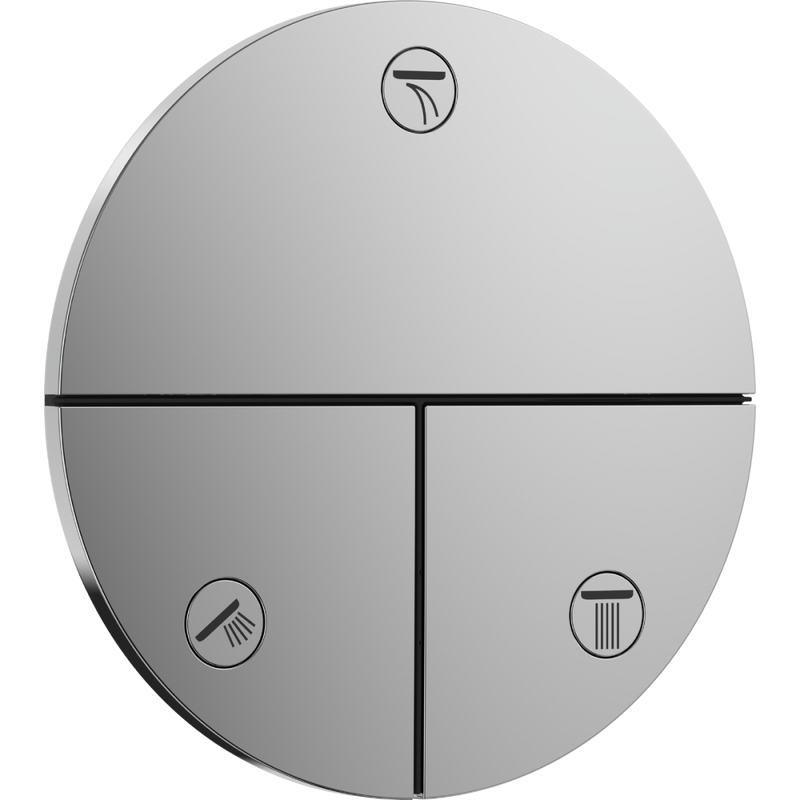 Переключатель потоков Hansgrohe ShowerSelect Comfort S 15558000 на три потребителя, хром