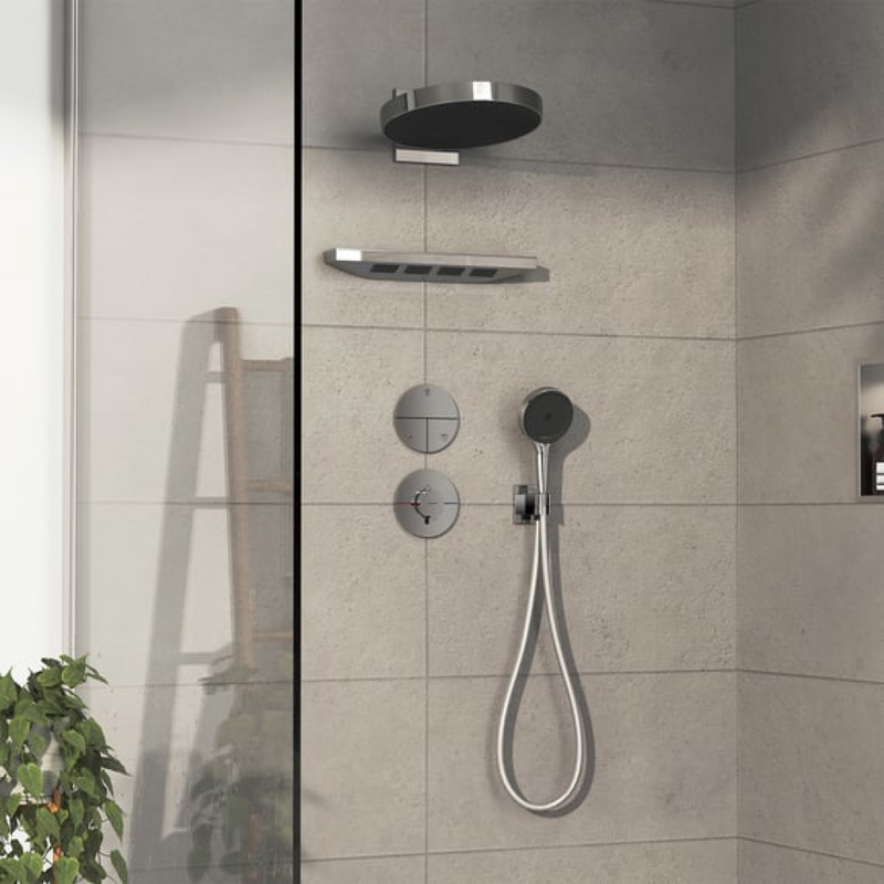 Переключатель потоков Hansgrohe ShowerSelect Comfort S 15558000 на три потребителя, хром