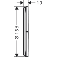 Переключатель потоков Hansgrohe ShowerSelect Comfort S 15558000 на три потребителя, хром