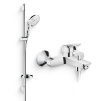 Душевой комплект Смеситель Hansgrohe Logis 71400000 + Гарнитур Raindance Select S 150 3iet 27803400