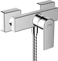 Душевой комплект Смеситель для душа Hansgrohe Vernis Shape 71650000 хром + Стойка 26282000 Showerpipe 230 1jet Reno хром