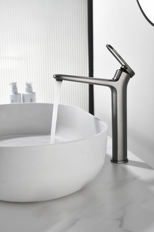 Смеситель для раковины Black&White Gravity 7209GM gun metal