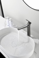 Смеситель для раковины Black&White Gravity 7209GM gun metal Смеситель для раковины Black&White Gravity 7209GM gun metal