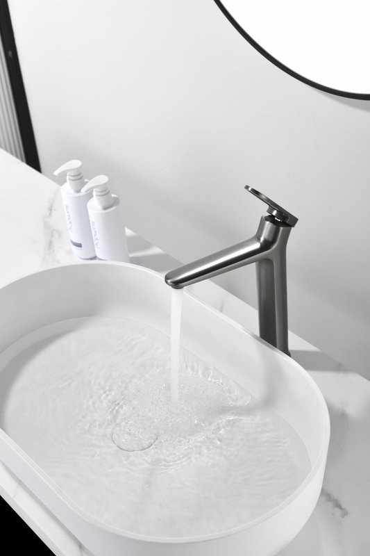 Смеситель для раковины Black&White Gravity 7209GM gun metal