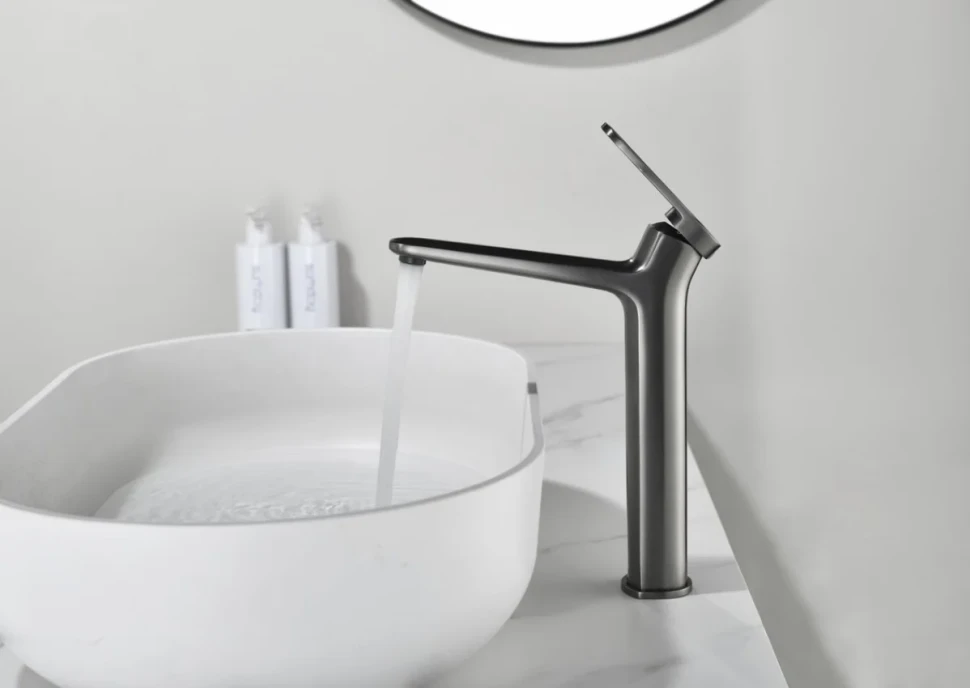 Смеситель для раковины Black&White Gravity 7209GM gun metal