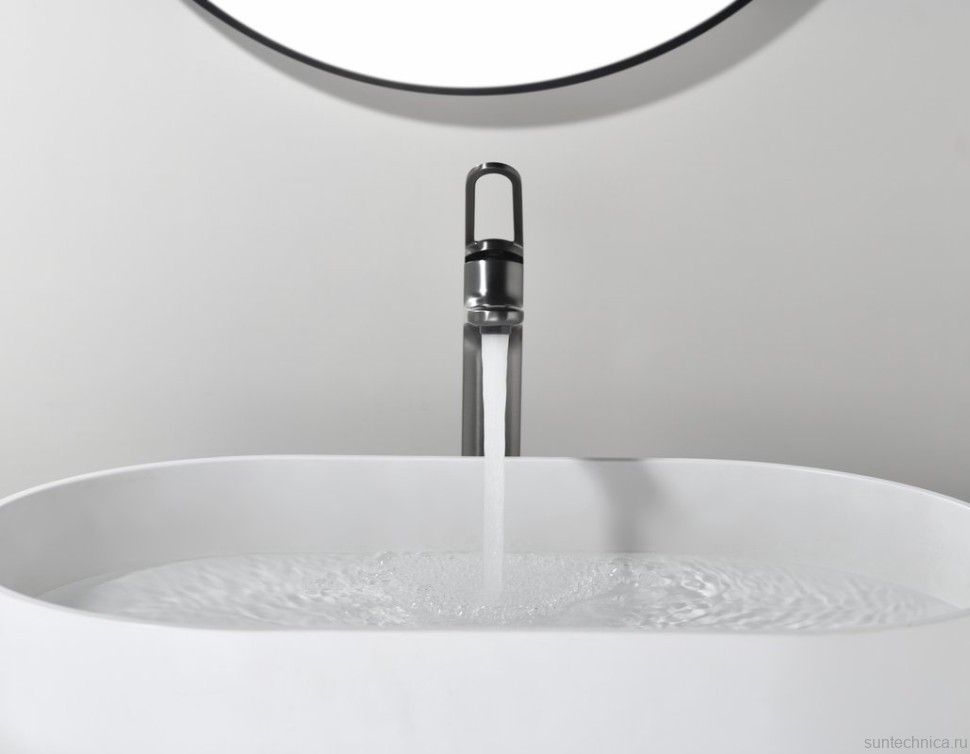 Смеситель для раковины Black&White Gravity 7209GM gun metal