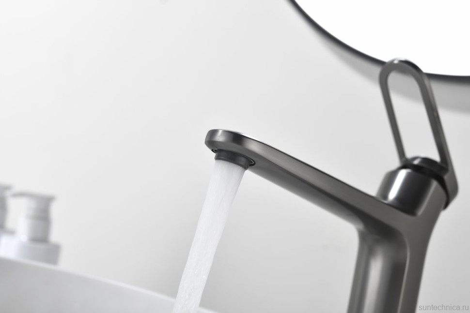 Смеситель для раковины Black&White Gravity 7209GM gun metal