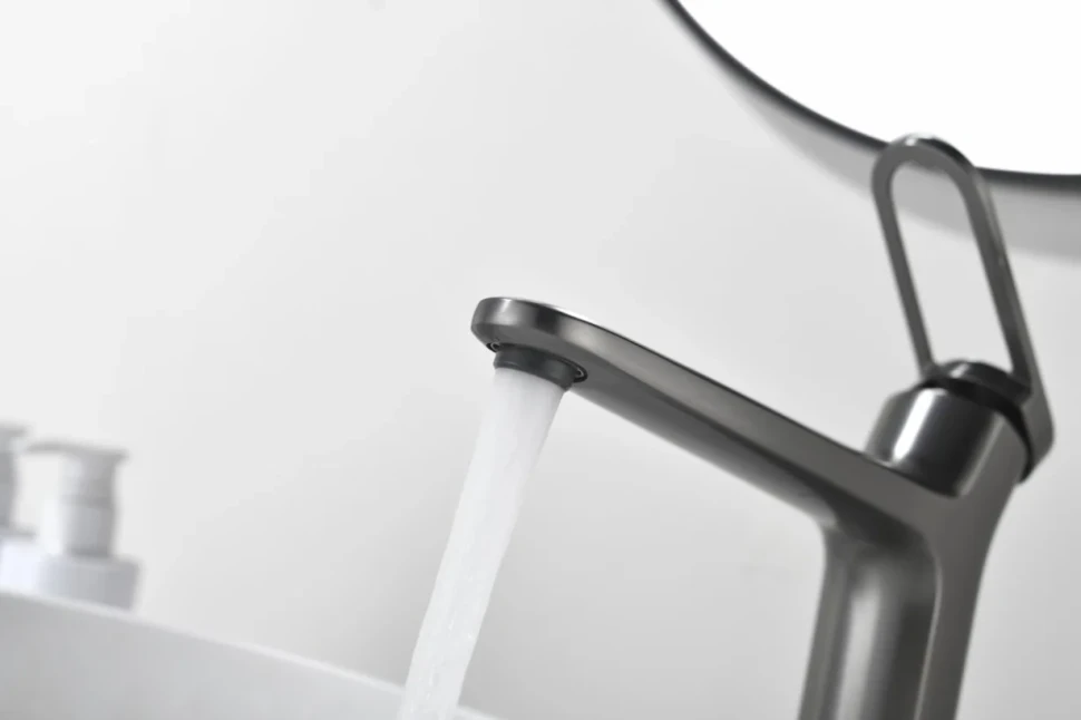 Смеситель для раковины Black&White Gravity 7209GM gun metal