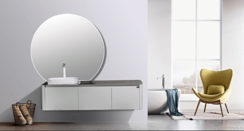 Зеркало круглое Black&White 915.1000MR0 с подсветкой