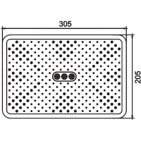 Верхний душ BELZ BD02-7 черный Верхний душ BELZ BD02-7 черный