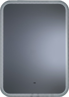 Зеркало Art&Max Messina AM-Mes-700-900-DS-F 70х90 белое, с LED-подсветкой, 6000К
