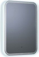 Зеркало Art&Max Messina AM-Mes-700-900-DS-F 70х90 белое, с LED-подсветкой, 6000К