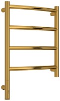 Полотенцесушитель электрический Сунержа Галант 3.1 03-6000-5040 60x45 см, подключение слева, золото, лесенка
