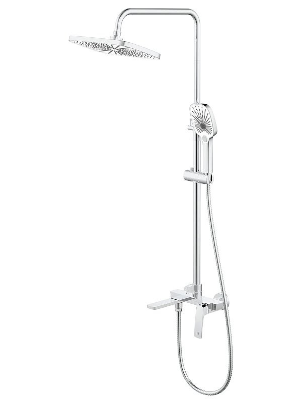 Душевая стойка AZARIO Conda AZ-K2411 хром