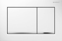 Кнопка смыва Geberit Omega 30 115.080.KJ.1 белая, хром