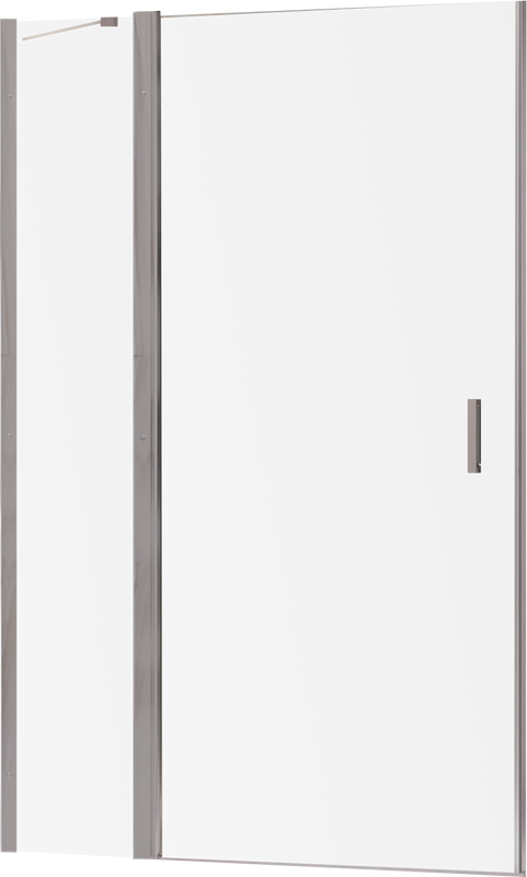Душевая дверь в нишу RGW Leipzig LE-004 1300х1950 профиль хром, стекло прозрачное