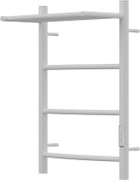 Полотенцесушитель электрический Point Афина PN04846PW 40х60, белый, с полкой