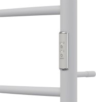 Полотенцесушитель электрический Point Афина PN04846PW 40х60, белый, с полкой