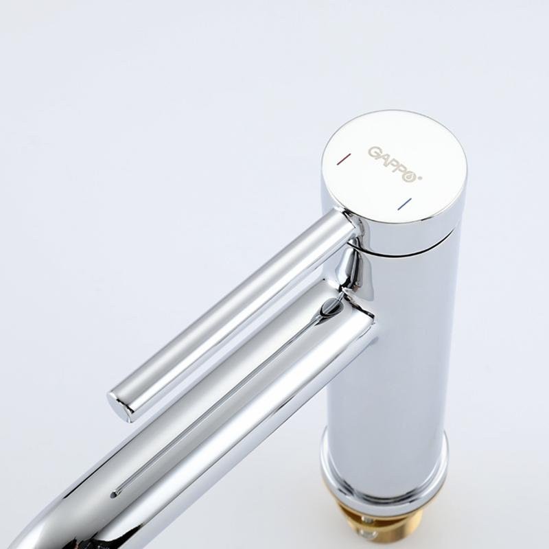 Смеситель для раковины Gappo G06 G1006 хром