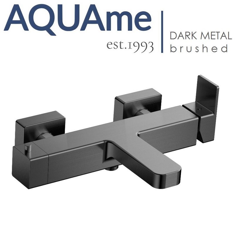 Смеситель для ванны AQUAme Savona темный металл AQM6812GM