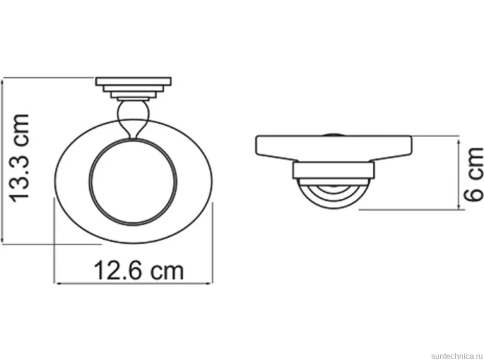 Мыльница Wasserkraft Ammer K-7029