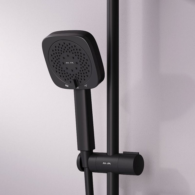 Душевая лейка AM.PM Above F029W022 черная