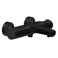 Термостатический смеситель Splendy Charm CH203N2T219BM черный матовый Термостатический смеситель Splendy Charm CH203N2T219BM черный матовый