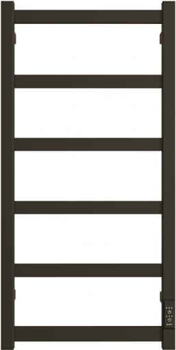 Полотенцесушитель электрический Двин J plaza neo 80/40 чёрный матовый