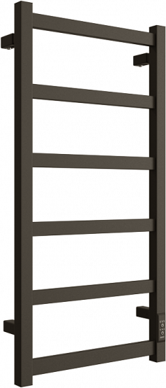 Полотенцесушитель электрический Двин J plaza neo 80/40 чёрный матовый