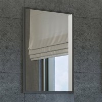 Зеркало Comforty Лозанна 55 серое матовое
