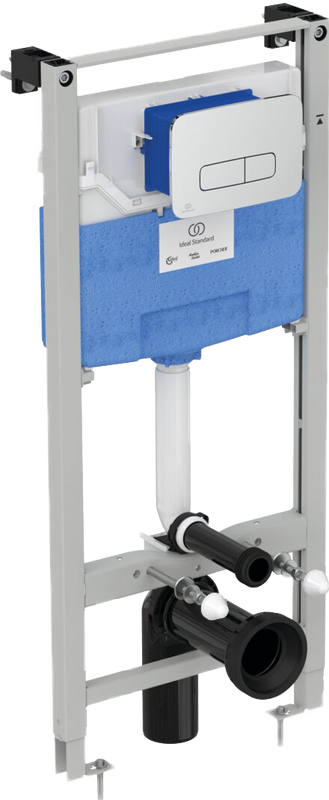 Система инсталляции для унитазов Ideal Standard R020467 PROSYS 120 M R0308AA с кнопкой хром