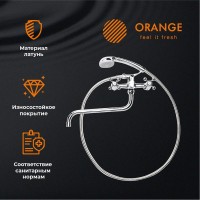 Универсальный смеситель Orange Classic Pro M72-222cr хром