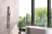 Полотенцесушитель электрический Сунержа Вердикт 4.0 00-0852-1210 120x15 см, подключение слева, скрытое подключение слева, без покрытия, I-образный