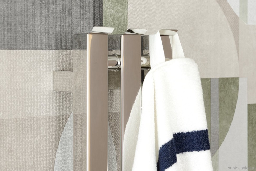 Полотенцесушитель электрический Сунержа Вердикт 4.0 00-0852-1210 120x15 см, подключение слева, скрытое подключение слева, без покрытия, I-образный