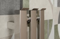 Полотенцесушитель электрический Сунержа Вердикт 4.0 00-0852-1210 120x15 см, подключение слева, скрытое подключение слева, без покрытия, I-образный