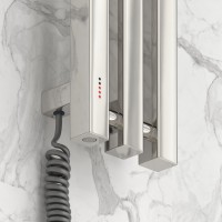 Полотенцесушитель электрический Сунержа Вердикт 4.0 00-0852-1210 120x15 см, подключение слева, скрытое подключение слева, без покрытия, I-образный