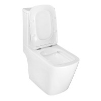 Унитаз-компакт напольный AZARIO Ferra AZ-1015 глянцевый белый