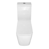 Унитаз-компакт напольный AZARIO Ferra AZ-1015 глянцевый белый