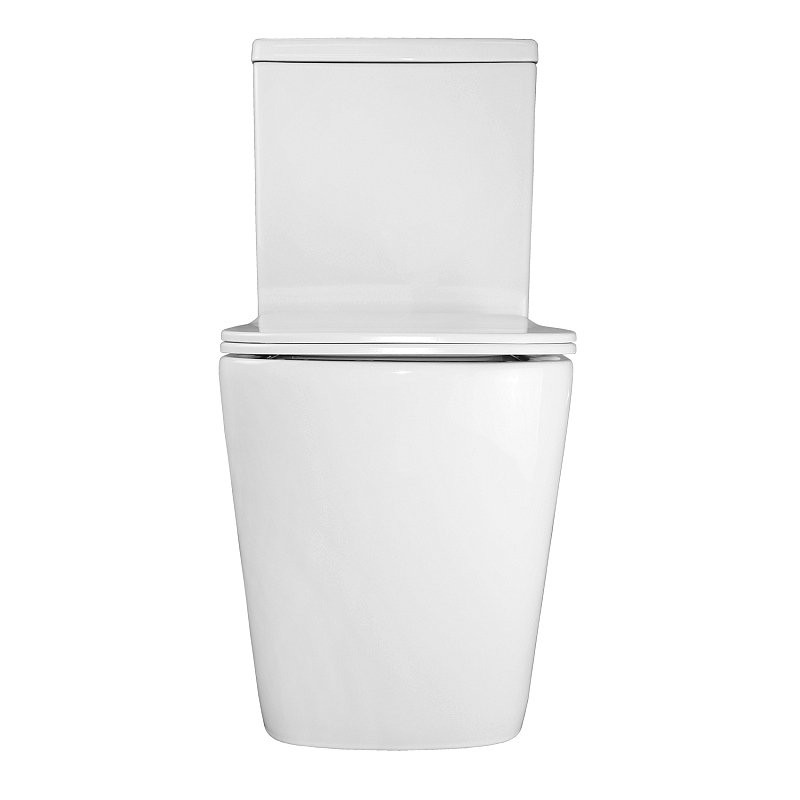 Унитаз-компакт напольный AZARIO Ferra AZ-1015 глянцевый белый