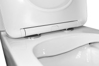 Унитаз-компакт напольный AZARIO Ferra AZ-1015 глянцевый белый