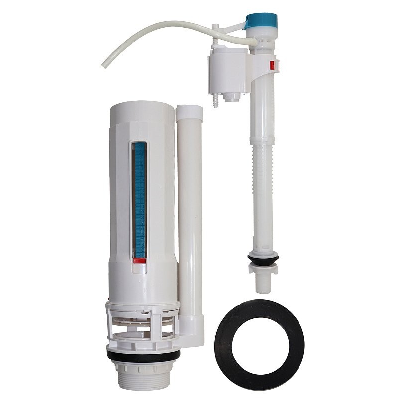 Унитаз-компакт напольный AZARIO Ferra AZ-1015 глянцевый белый